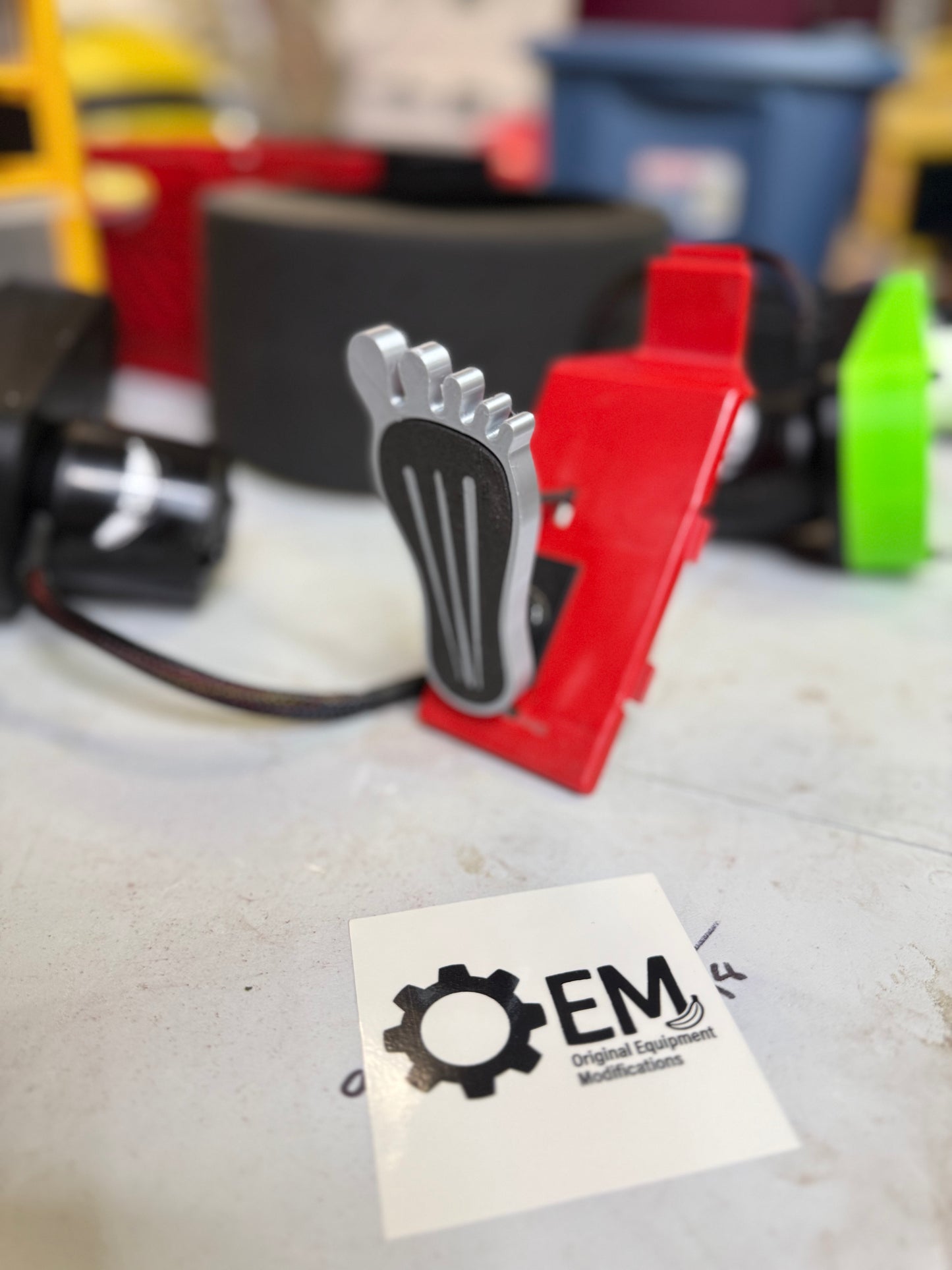 Bare-Foot Pedal